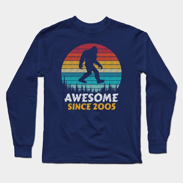 Awesome Since 2005 Long Sleeve T-Shirt by AdultSh*t